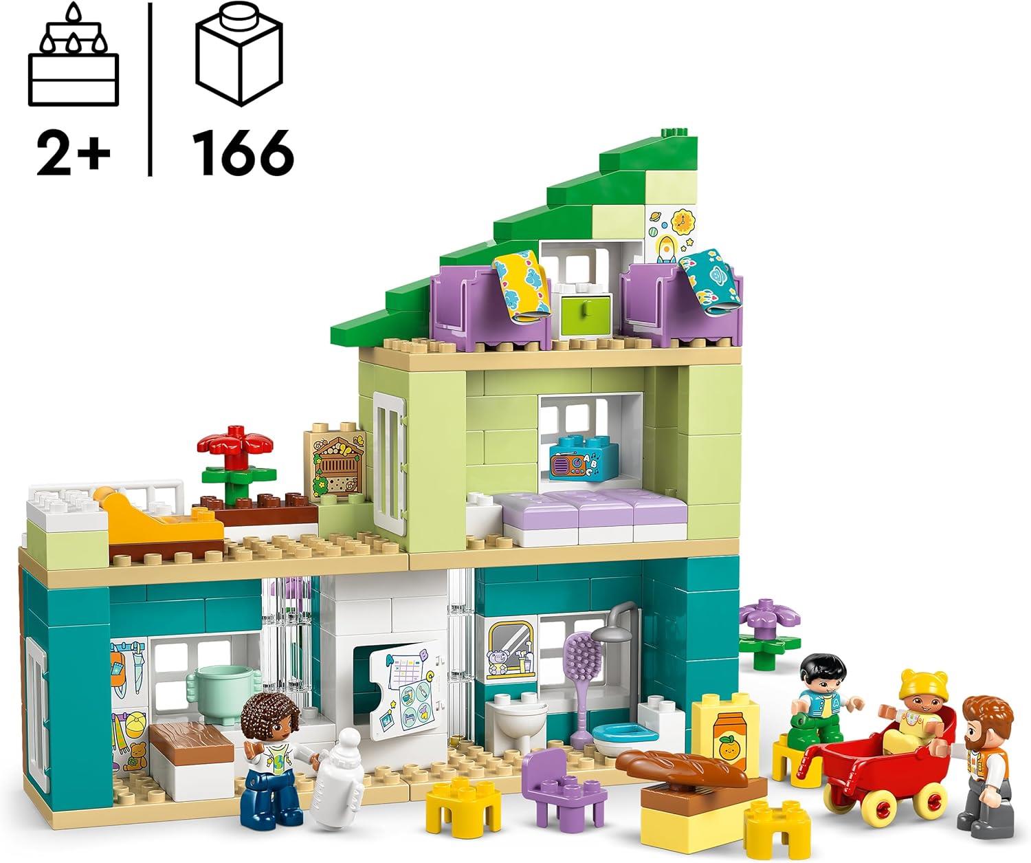 LEGO Duplo 3 in 1 Modern Family House with Figures 10470