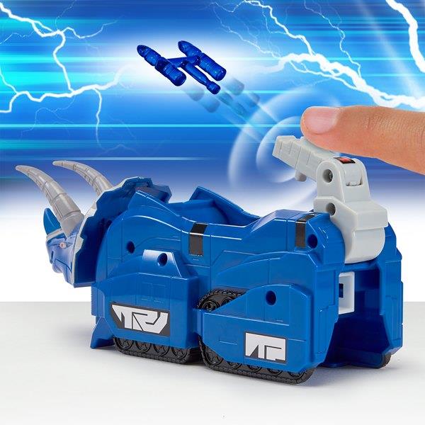 Mighty Morphine Power Rangers Triceratops Dinozord