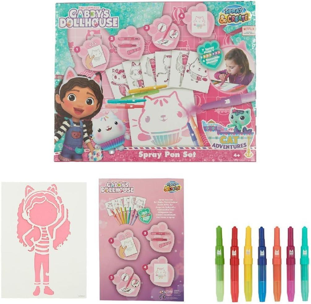 Gabby's Dollhouse Spray Pen Set