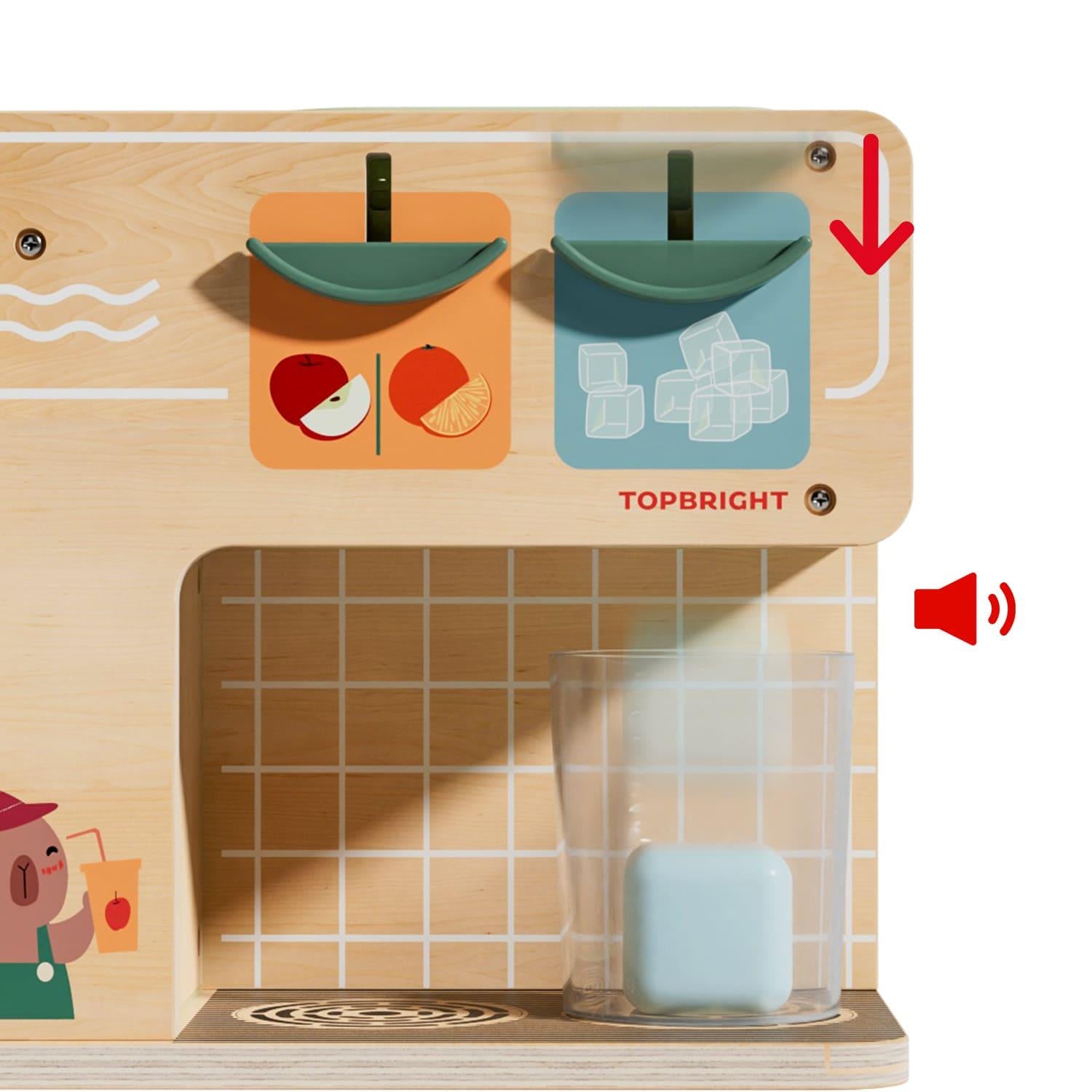 Topbright Wooden Juice Boutique
