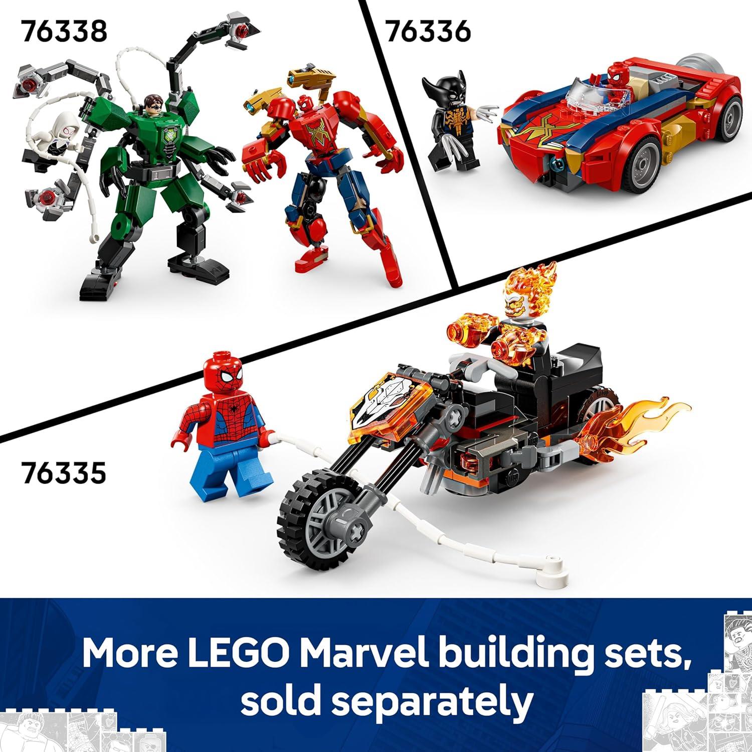 LEGO Marvel Miles Morales Mech vs. Spider-Man 2099 76337
