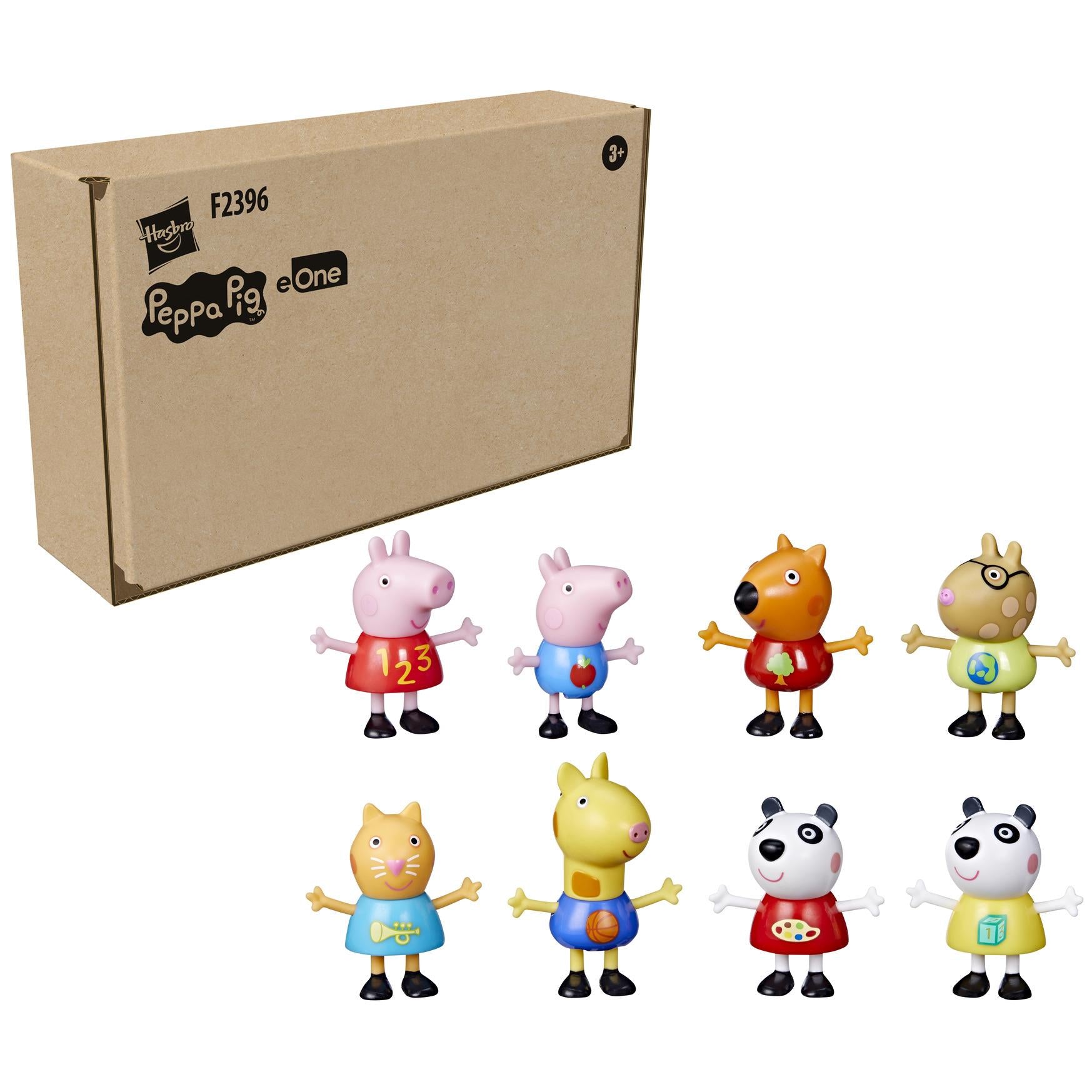 Peppa Pig Peppa's Playgroup 8 Pack Playset