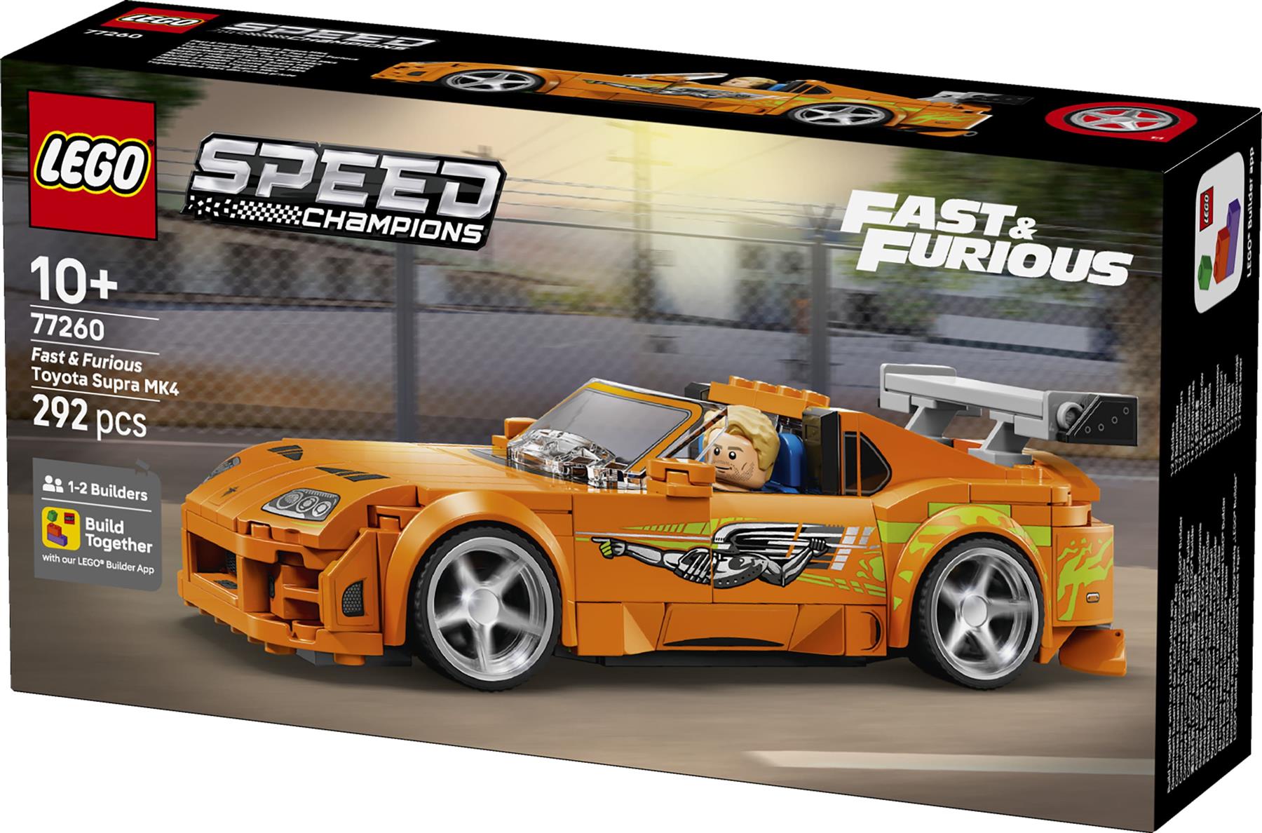 LEGO Speed Champions The Fast and The Furious Toyota Supra MK4 77260