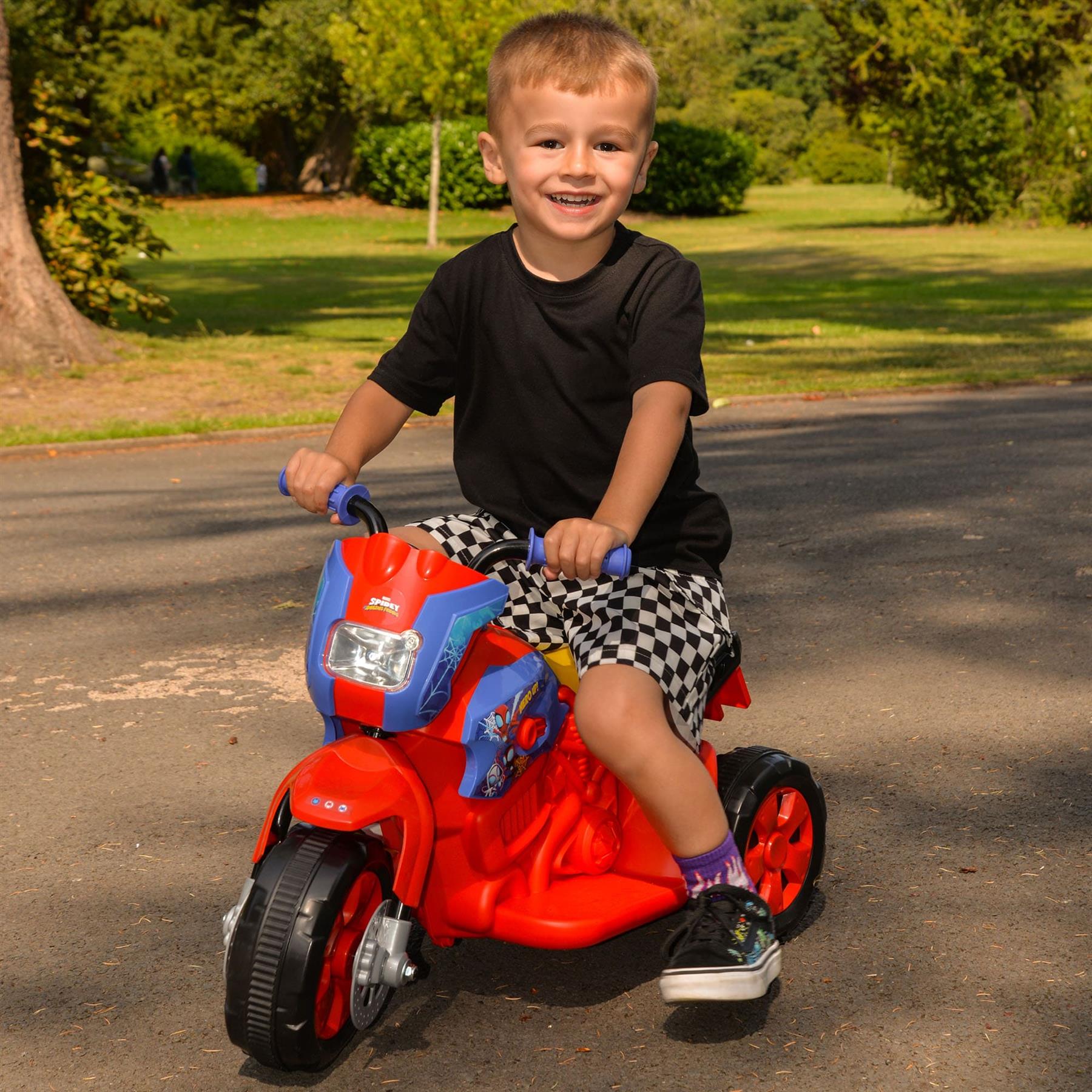 MoVe Spidey and His Amazing Friends 6v Electric Motorbike