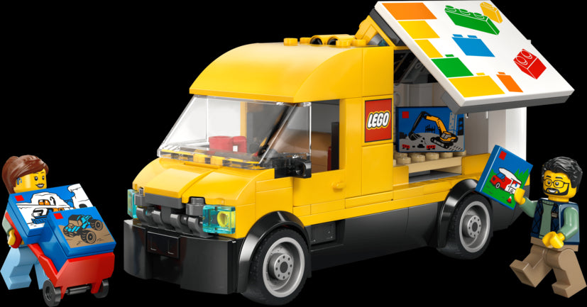 LEGO City: The LEGO Van Toy with 2 Minifigures 60500