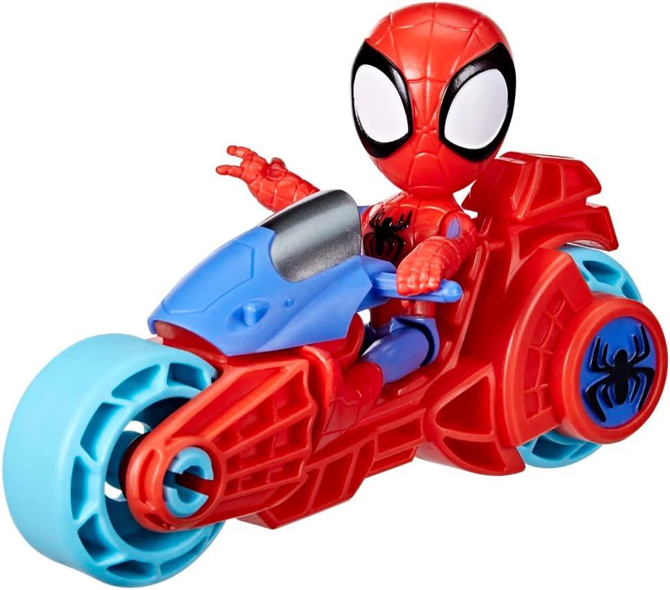Marvel Spidey & His Amazing Friends Figure & Motorcycle Set