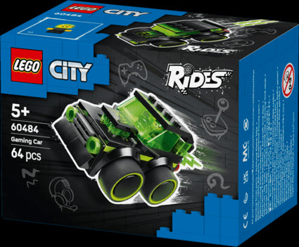 LEGO City Rides Gaming Race Car Toy for Kids 60484
