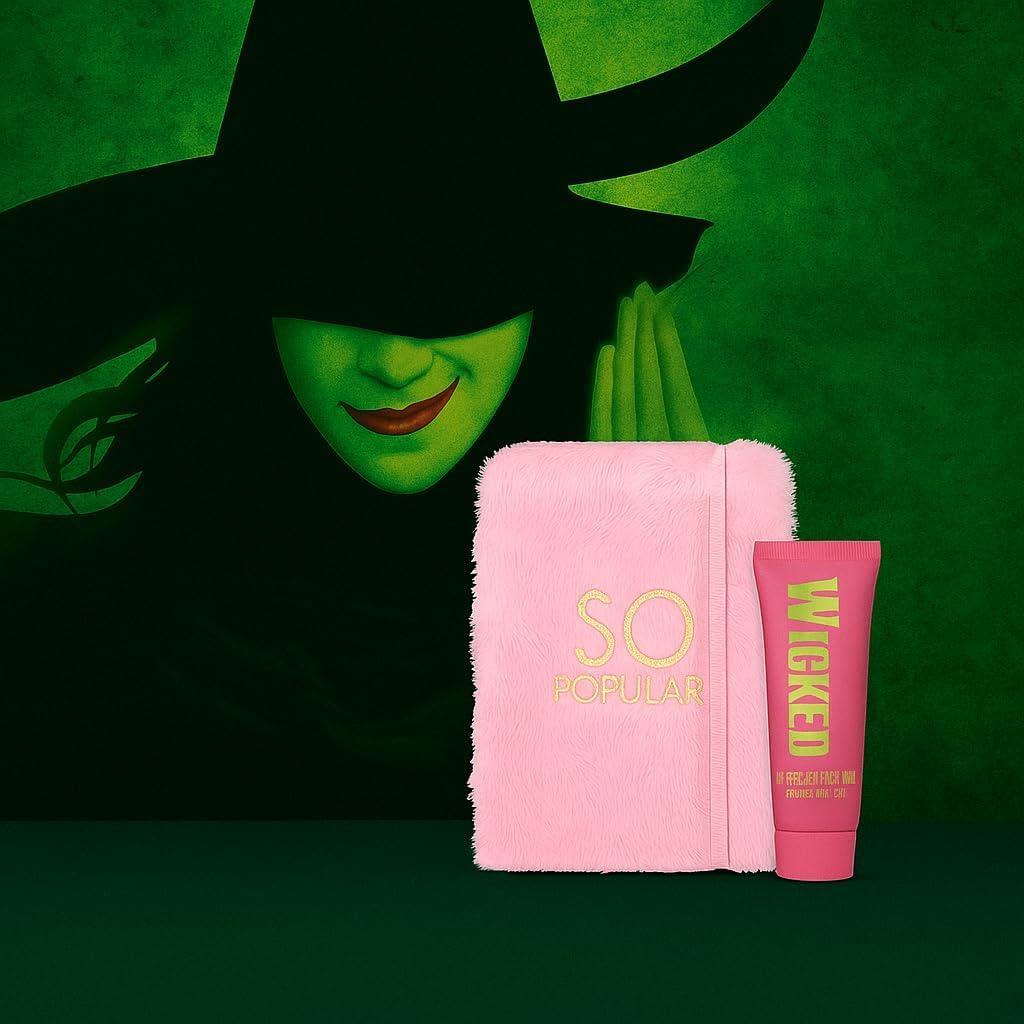 Wicked Plush Notebook and 30ml Handcream Gift Set