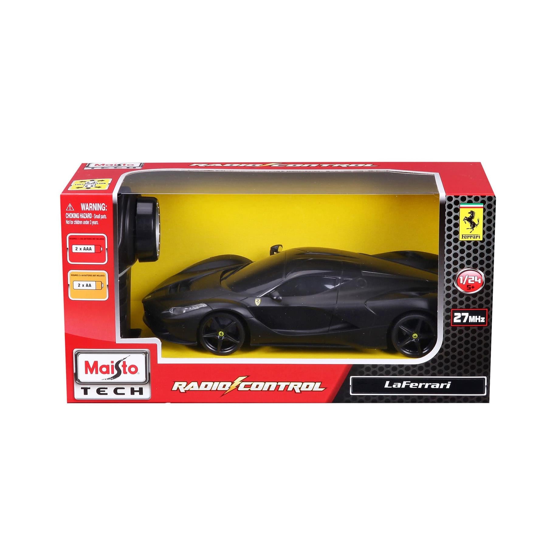 Maisto Tech R/C Ferrari LaFerrari: 1:24 Scale Remote Control Car