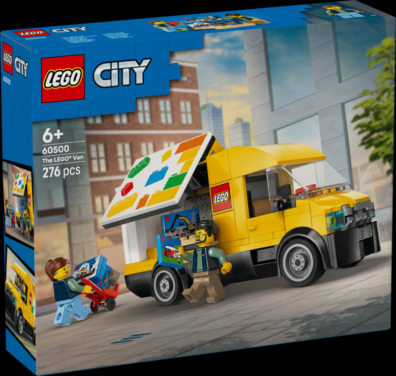LEGO City: The LEGO Van Toy with 2 Minifigures 60500