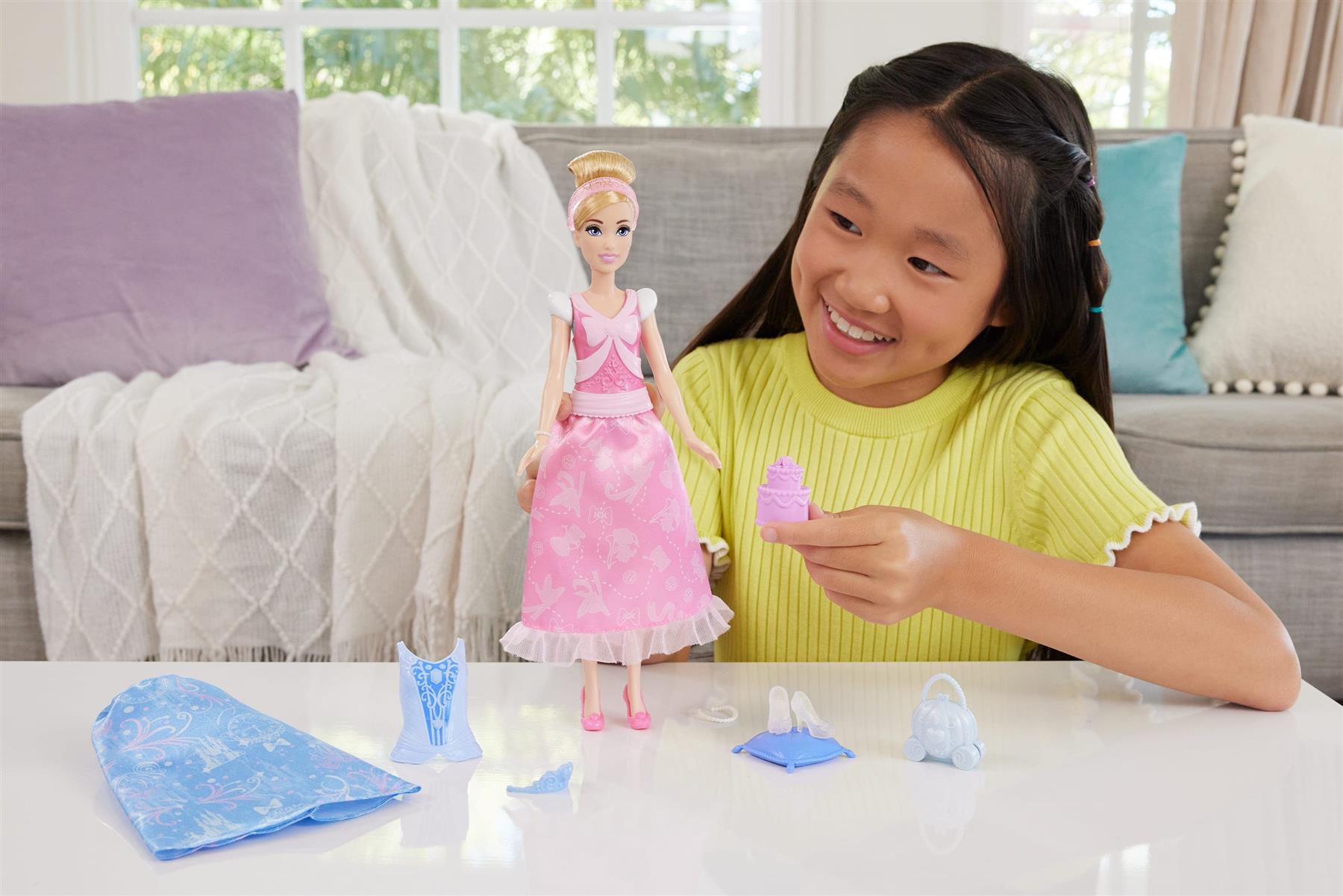 Disney Princess 2-in-1 Stories Fashion Dolls - Cinderella