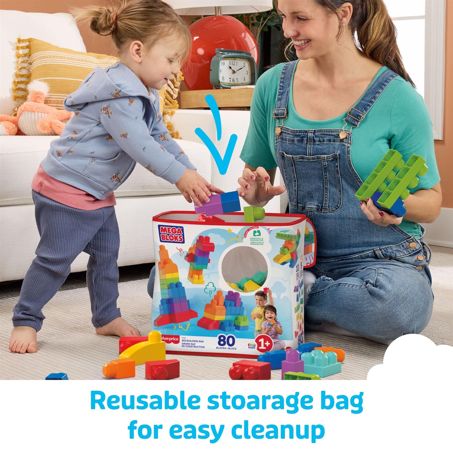 MEGA Bloks First Builders Big Building Bag