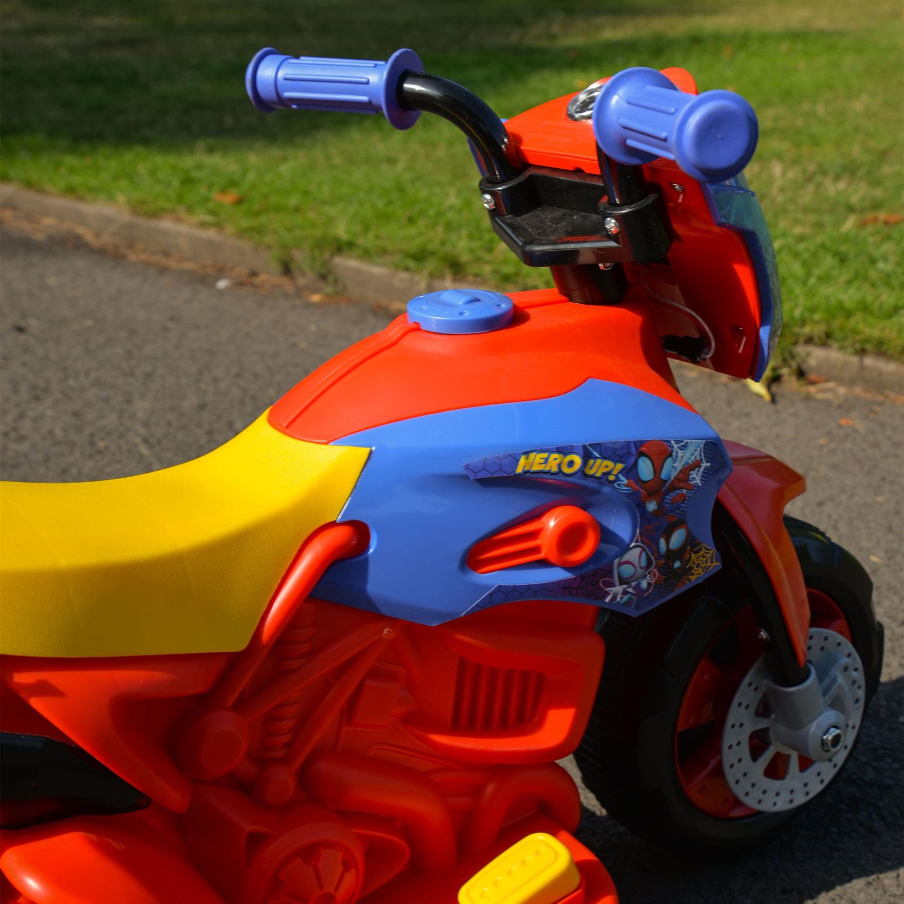 MoVe Spidey and His Amazing Friends 6v Electric Motorbike