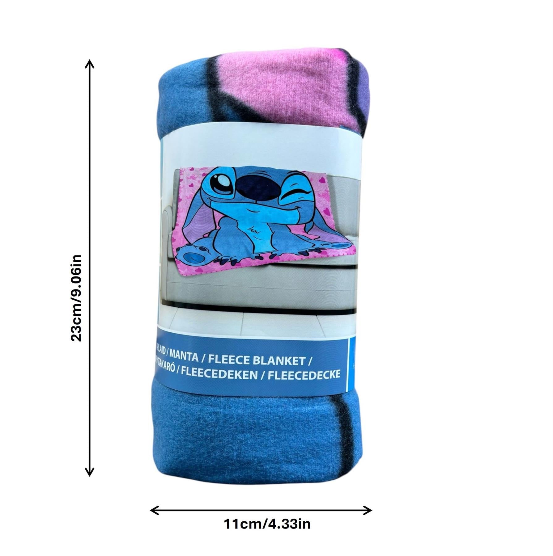 Disney Lilo and Stitch Polar Fleece Blanket Throw Blankets for Toddlers