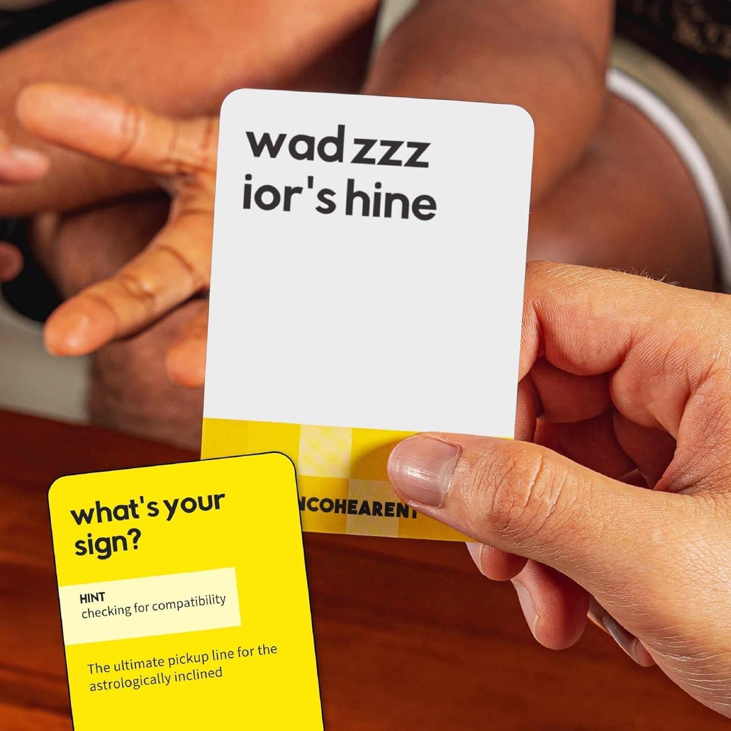 Incohearent Card Game