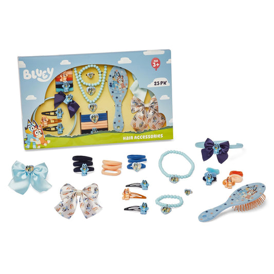Bluey 25 Piece Hair Accessory Set