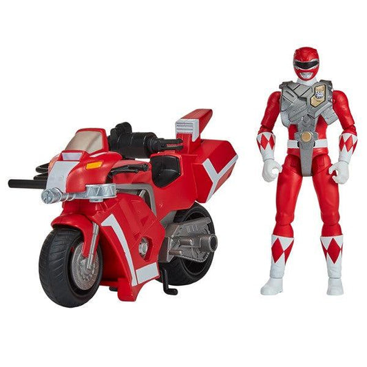 Mighty Morphin Power Rangers Battle Bike with Red Ranger