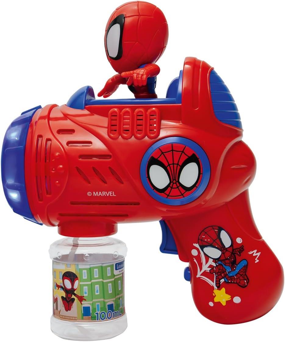 Spidey Bubble Gun  Blaster with Light and Sound Effects