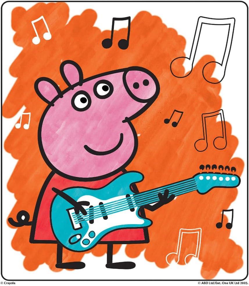 Crayola Colour Wonder Peppa Pig Colouring Mess-Free Book
