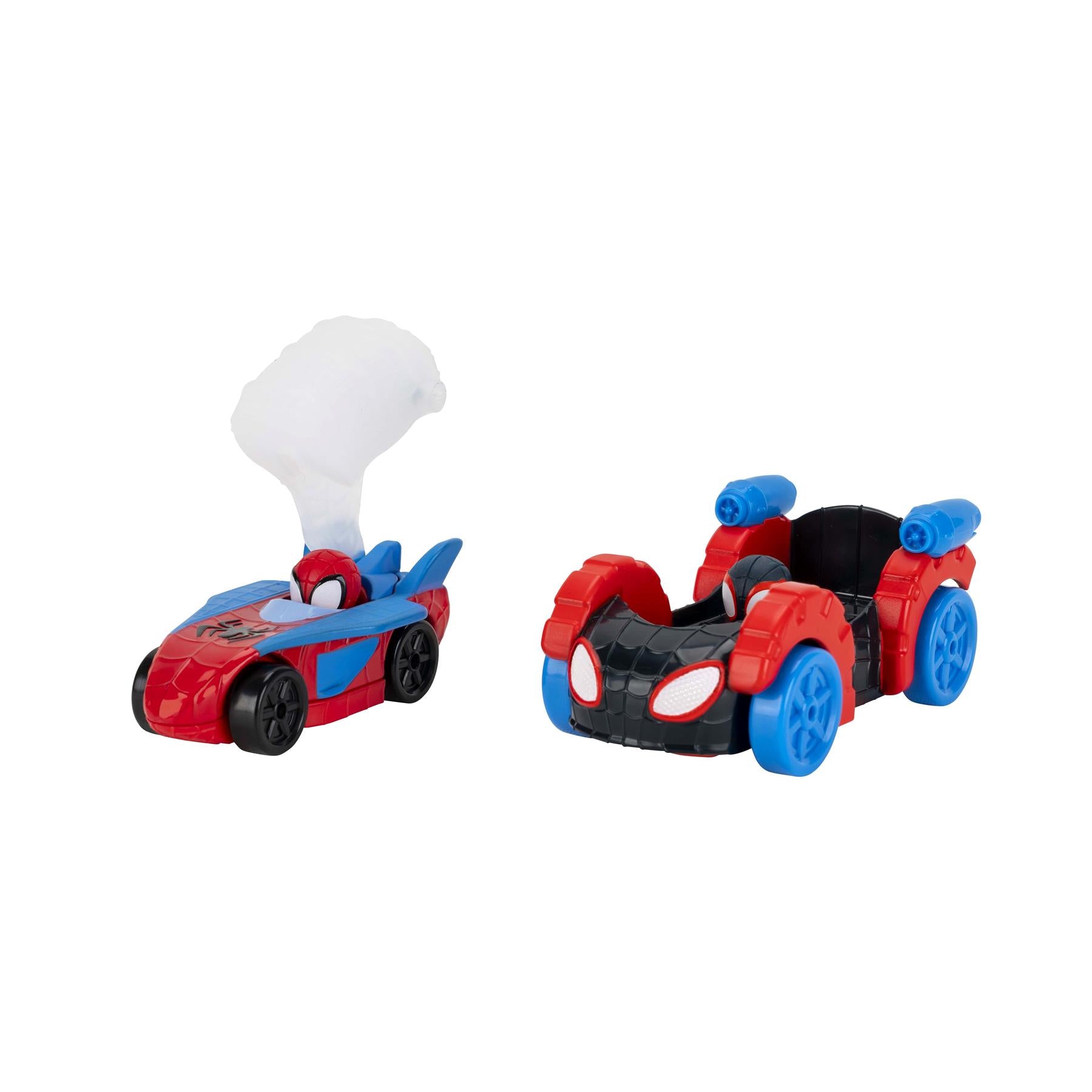 Marvel Spidey and His Amazing Friends Construction Zone Chaos Track Set