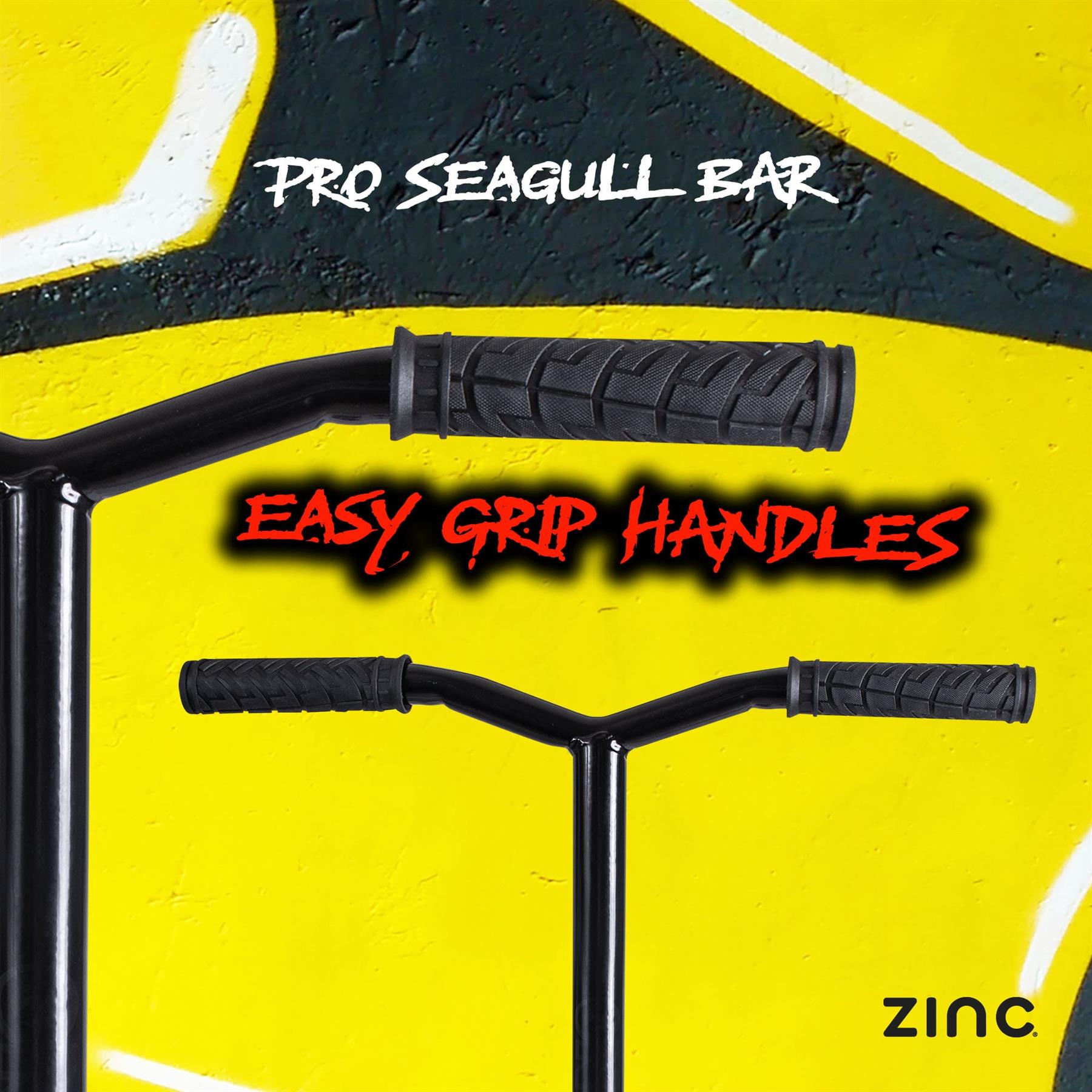 Zinc Backbone Stunt Scooter White