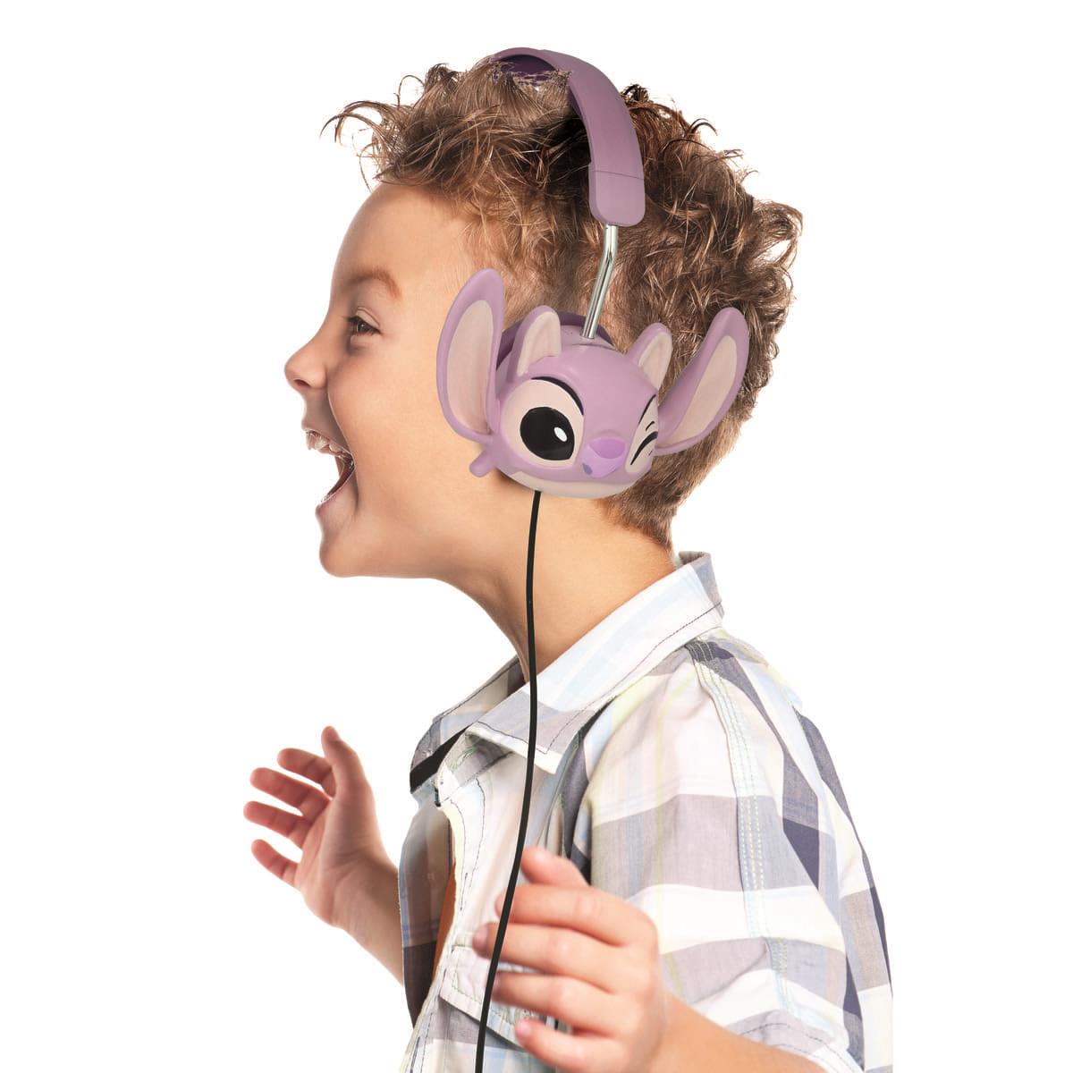 Disney Stitch Angel Wired Foldable Headphone