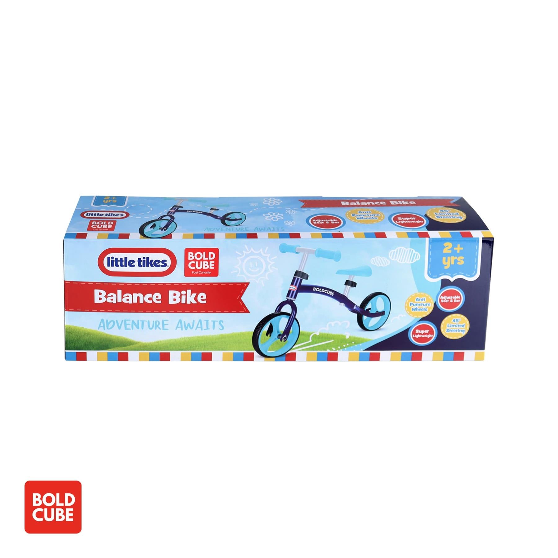 Boldcube Little Tikes - Kids Balance Bike - Blue
