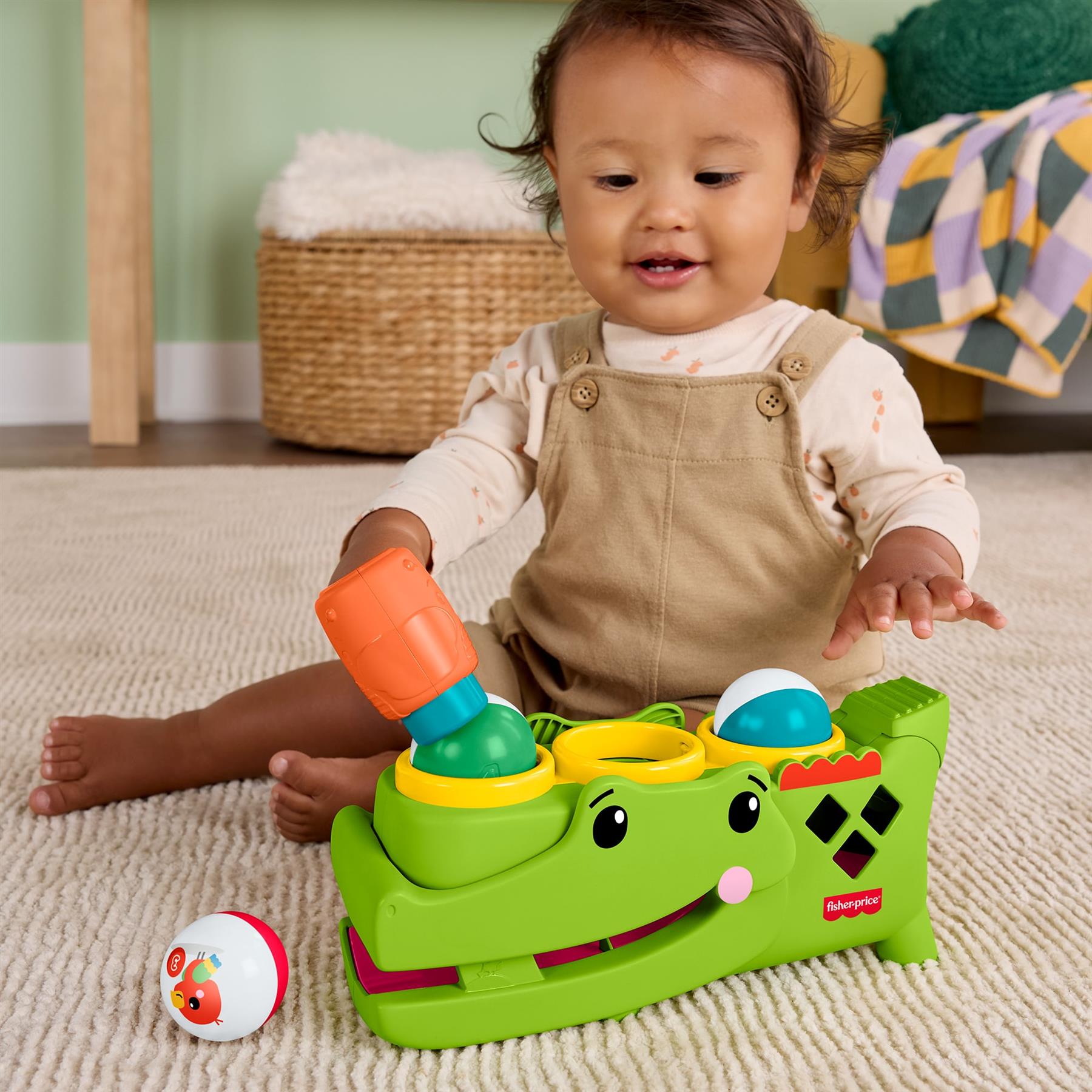 Fisher-Price Sit & Tap Rolligator