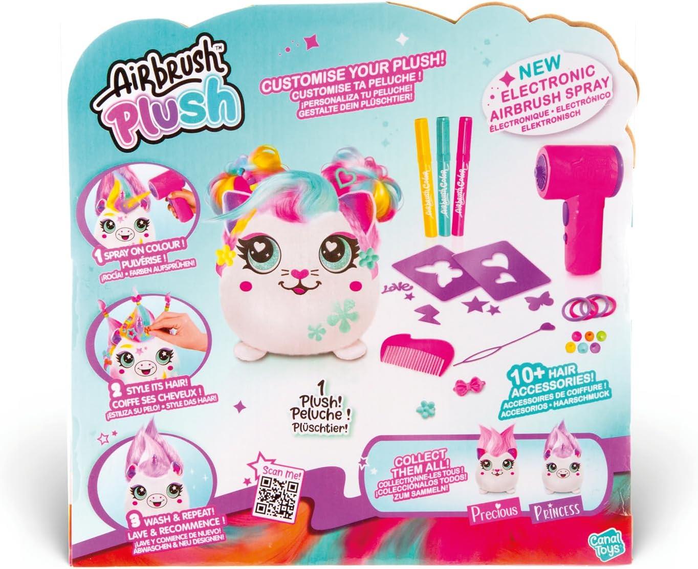 Style4Ever Airbrush Hair'iffic Squish Pal Plush Toy
