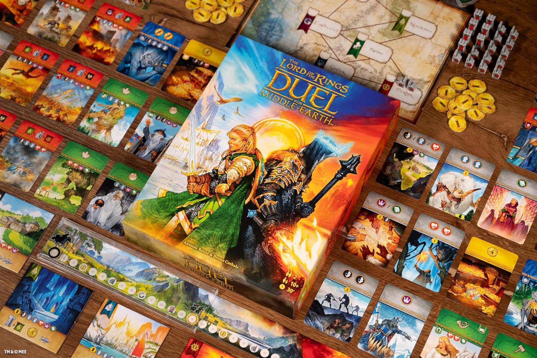 The Lord of the Rings: Duel for Middle - Earth Board Game