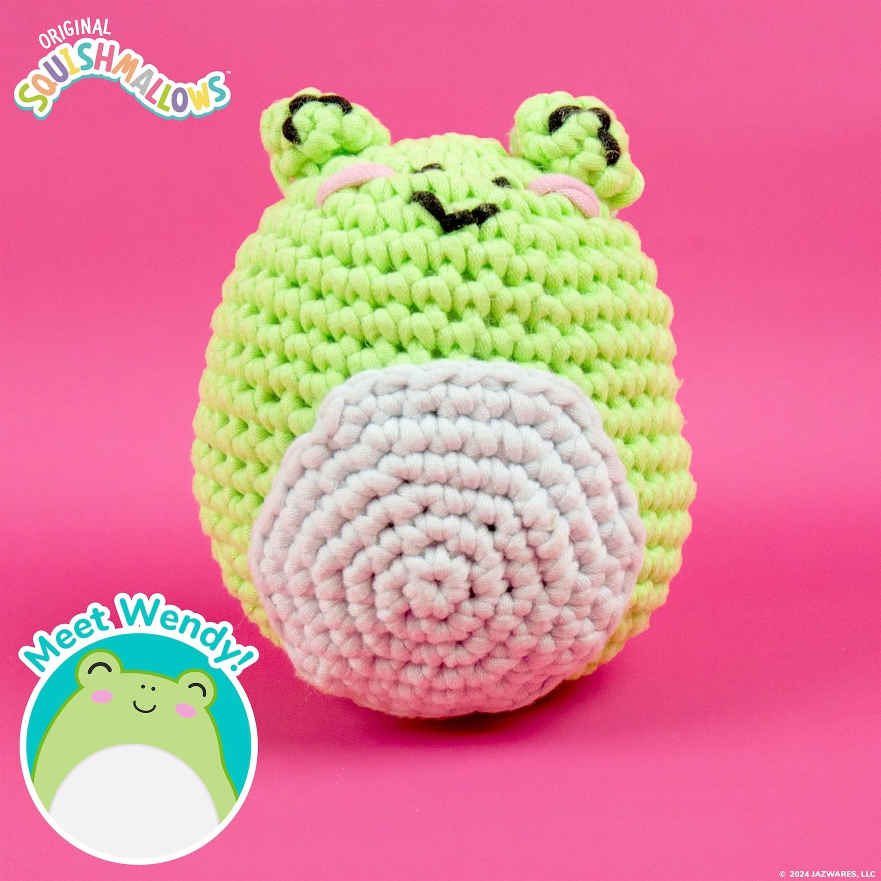 Original Squishmallows - Wendy the Frog Crochet Kit