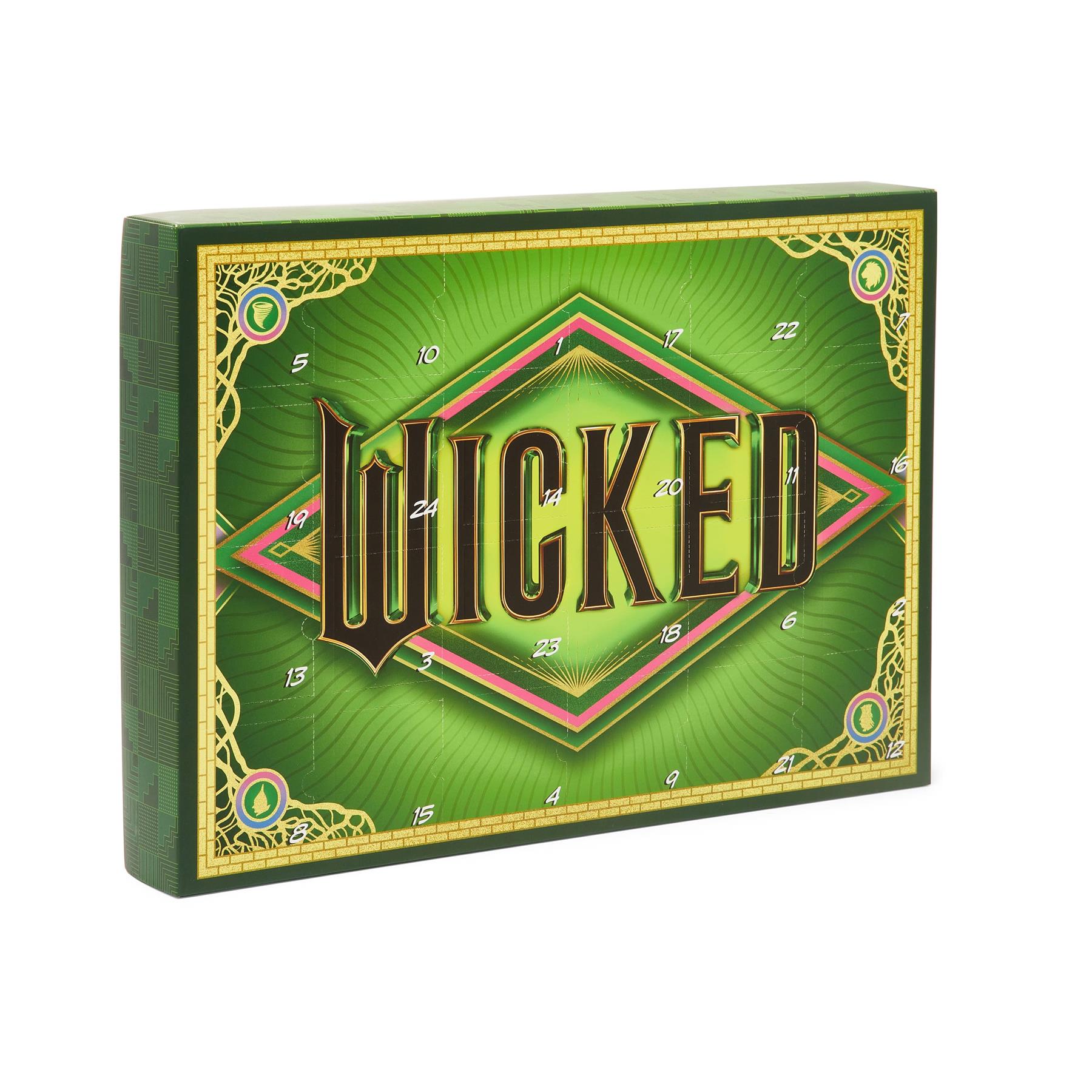 Wicked for Good 24-Day Sock Advent Calendar - 12 pairs