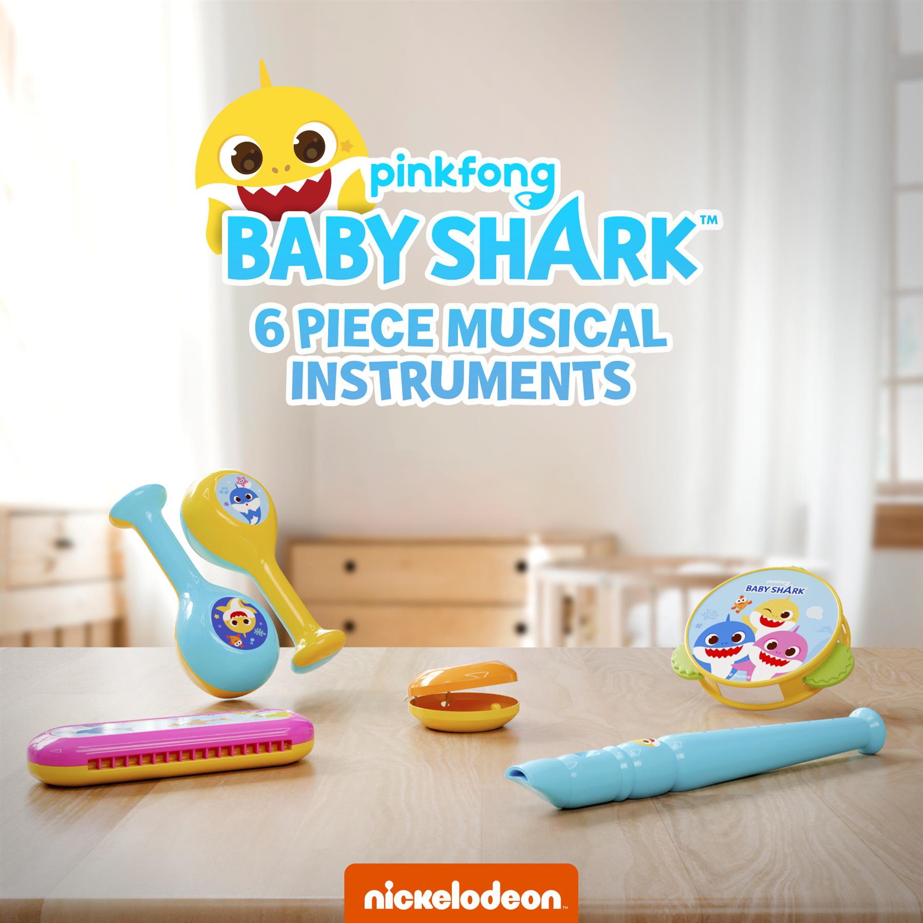Baby Shark 6 Piece Instruments
