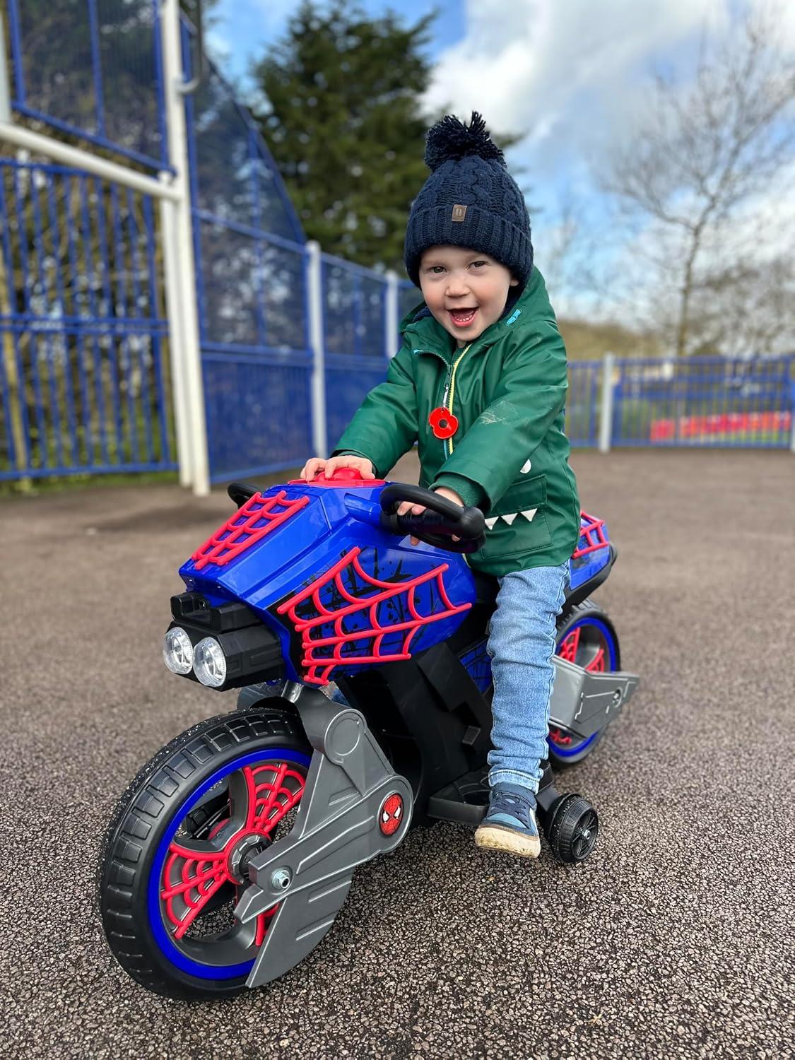 Huffy Spider-Man Motorcycle