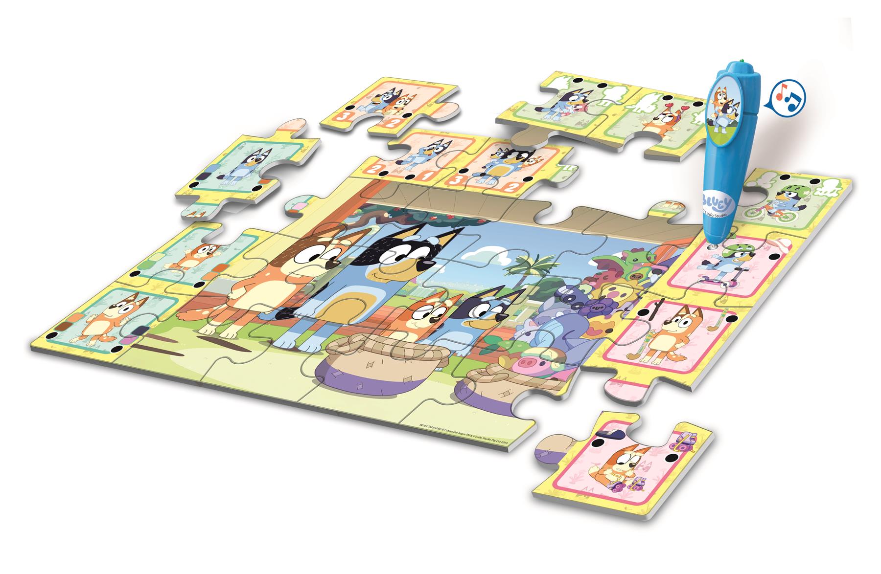 Clementoni Bluey Interactive Floor Puzzle