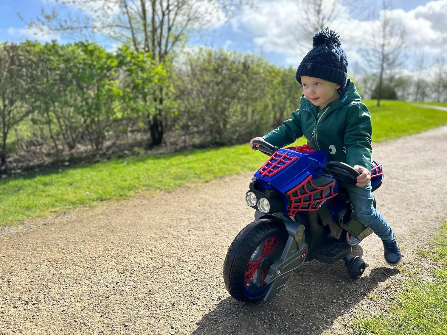 Huffy Spider-Man Motorcycle