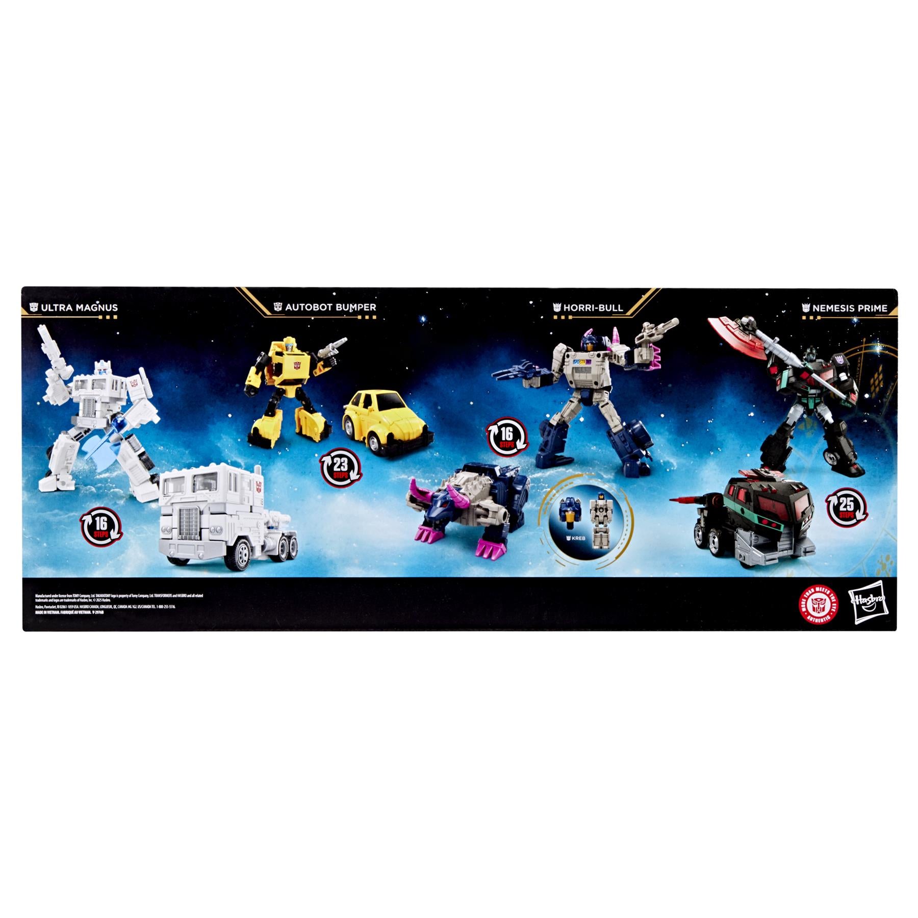 Transformers Age of the Primes 4 Pack Action Figures
