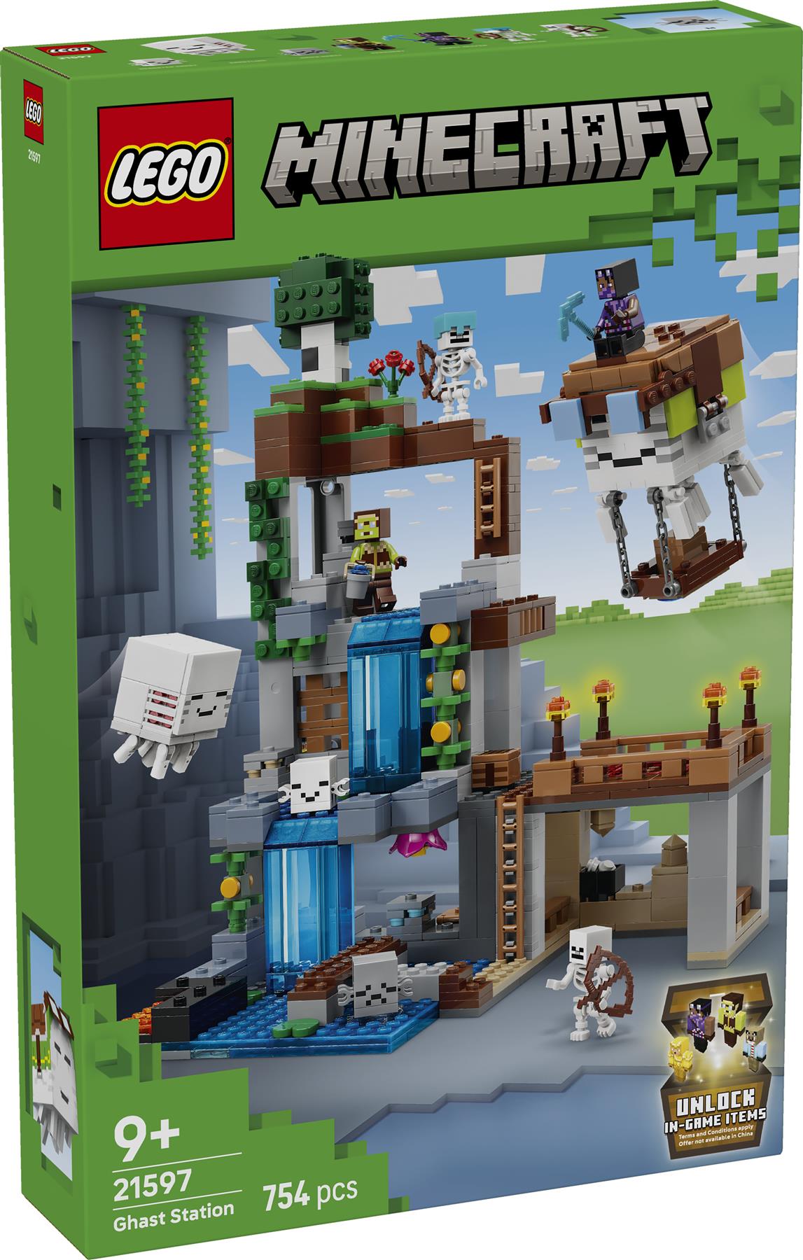 LEGO Minecraft Ghast Station 21597