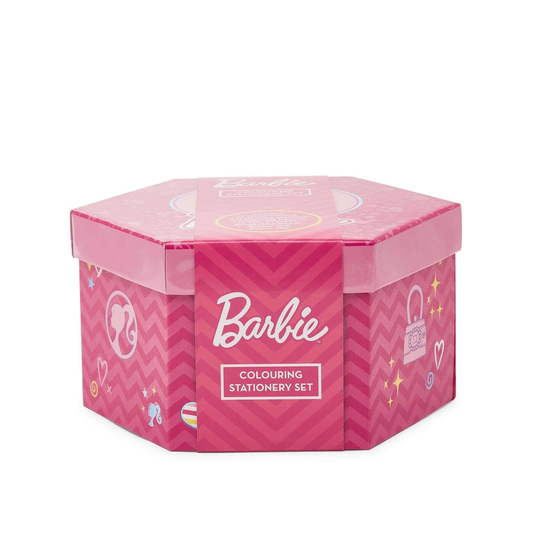 Barbie Deluxe 52-Piece Hexagonal Art Set