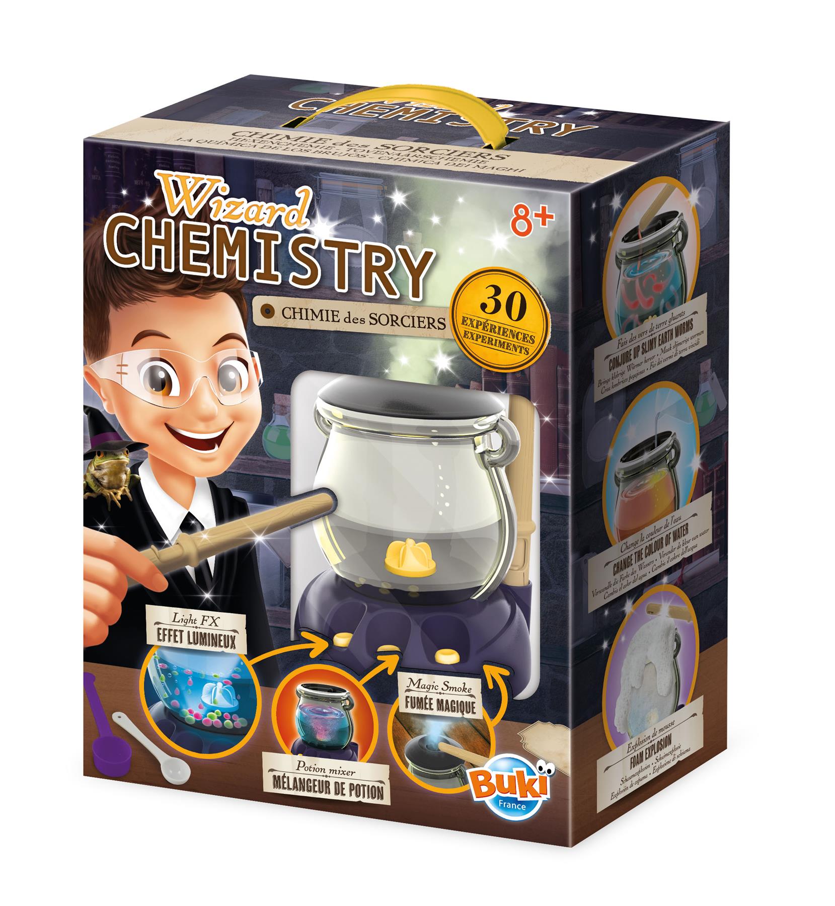 Buki France Wizard Chemistry - 30 Experiments