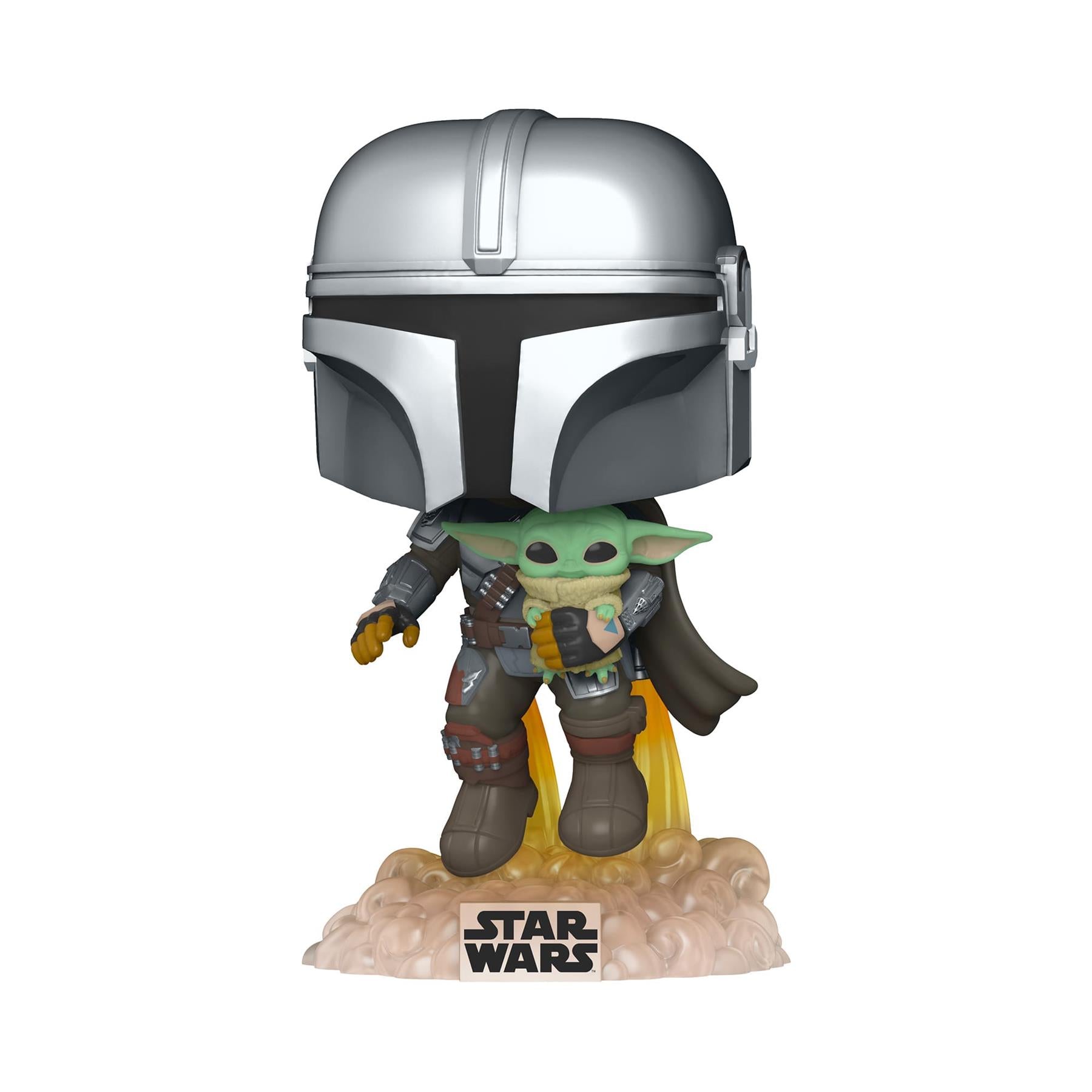 Funko POP! Star Wars: The Mandalorian Flying with Jet Pack - Mando