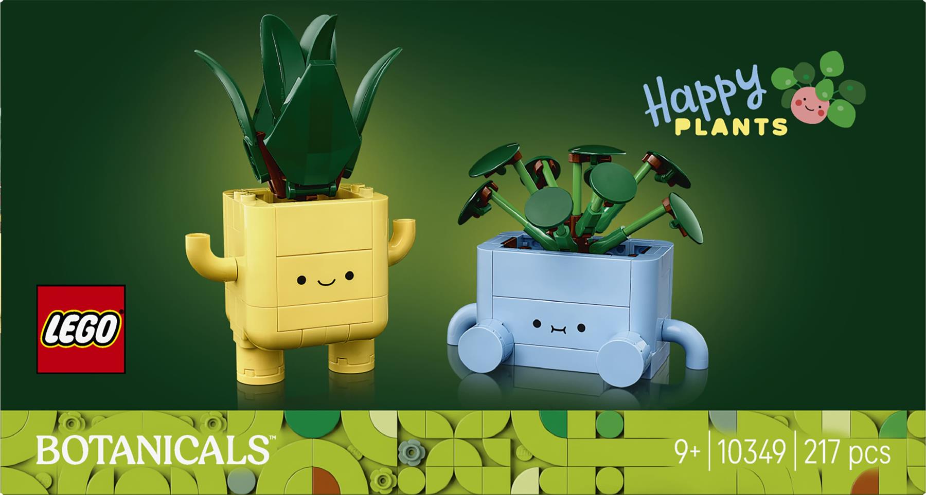 LEGO Botanicals Happy Plants Building Toy Set 10349