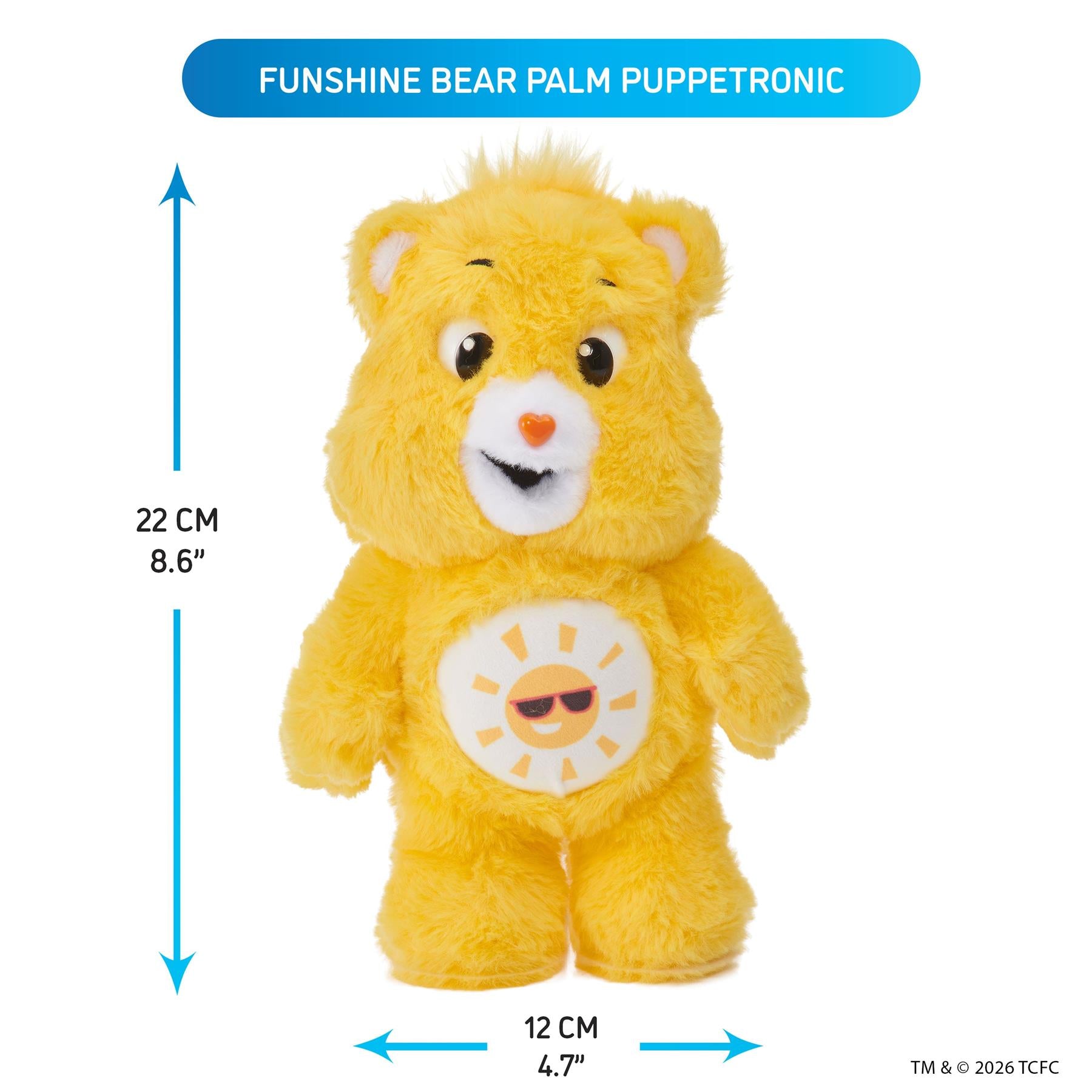 Care Bear Funshine Palm Puppetronic Plush