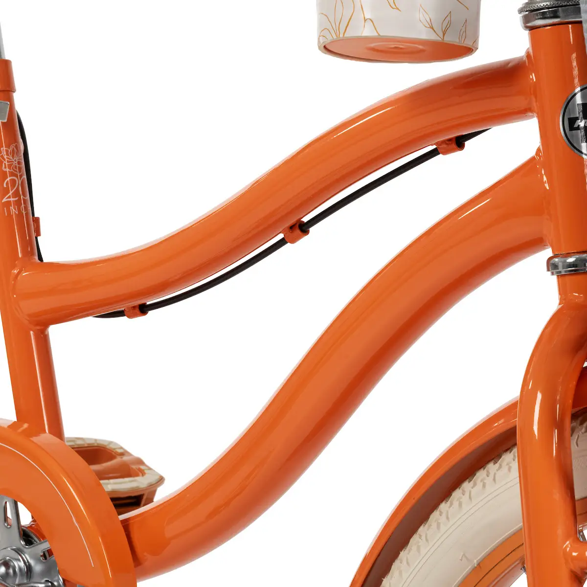 Huffy Deluxe 20 Inch Cruiser Bike - Orange