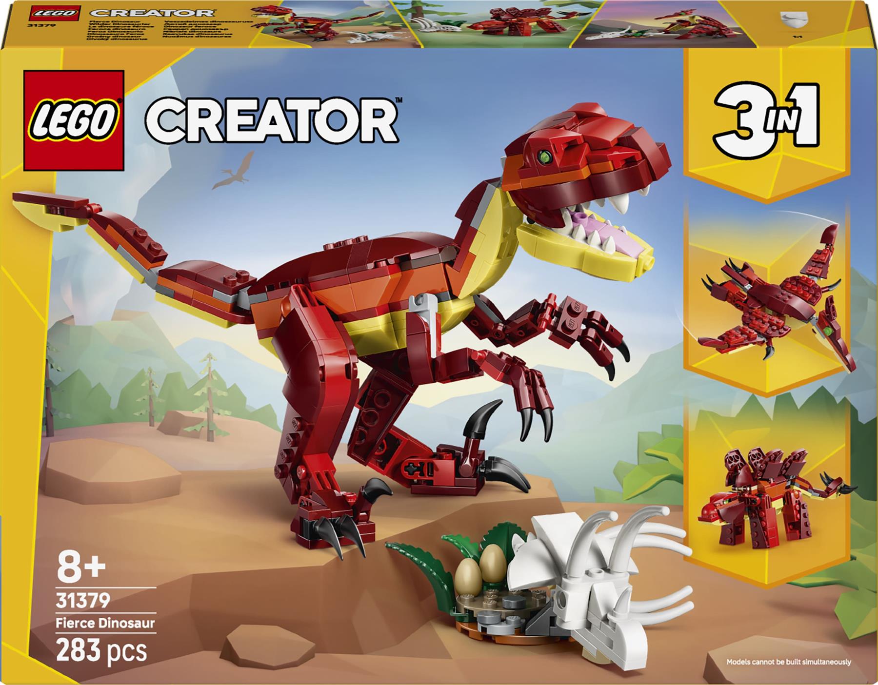 LEGO Creator 3-in-1 Fierce Dinosaur 31379