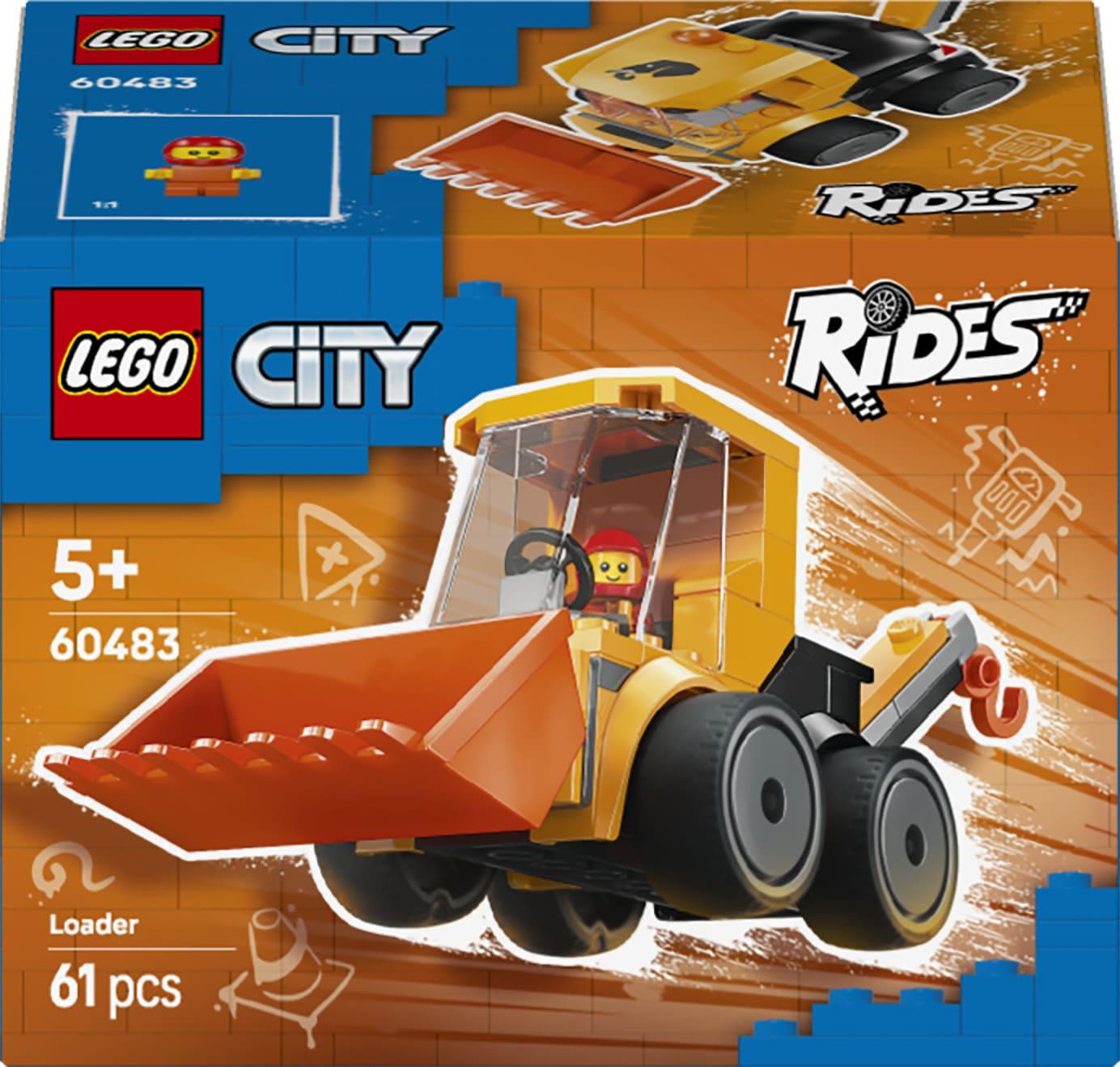LEGO City Rides Construction Loader Toy 60483