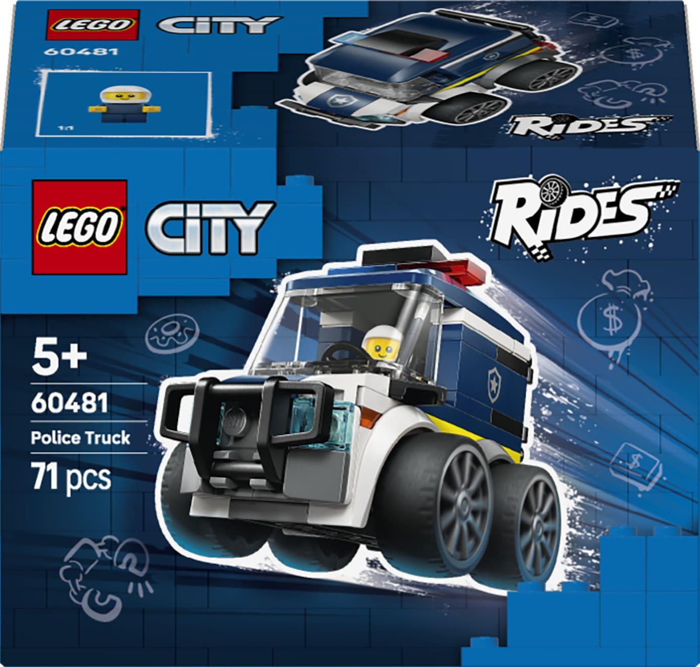 LEGO City Rides Police Truck 60481