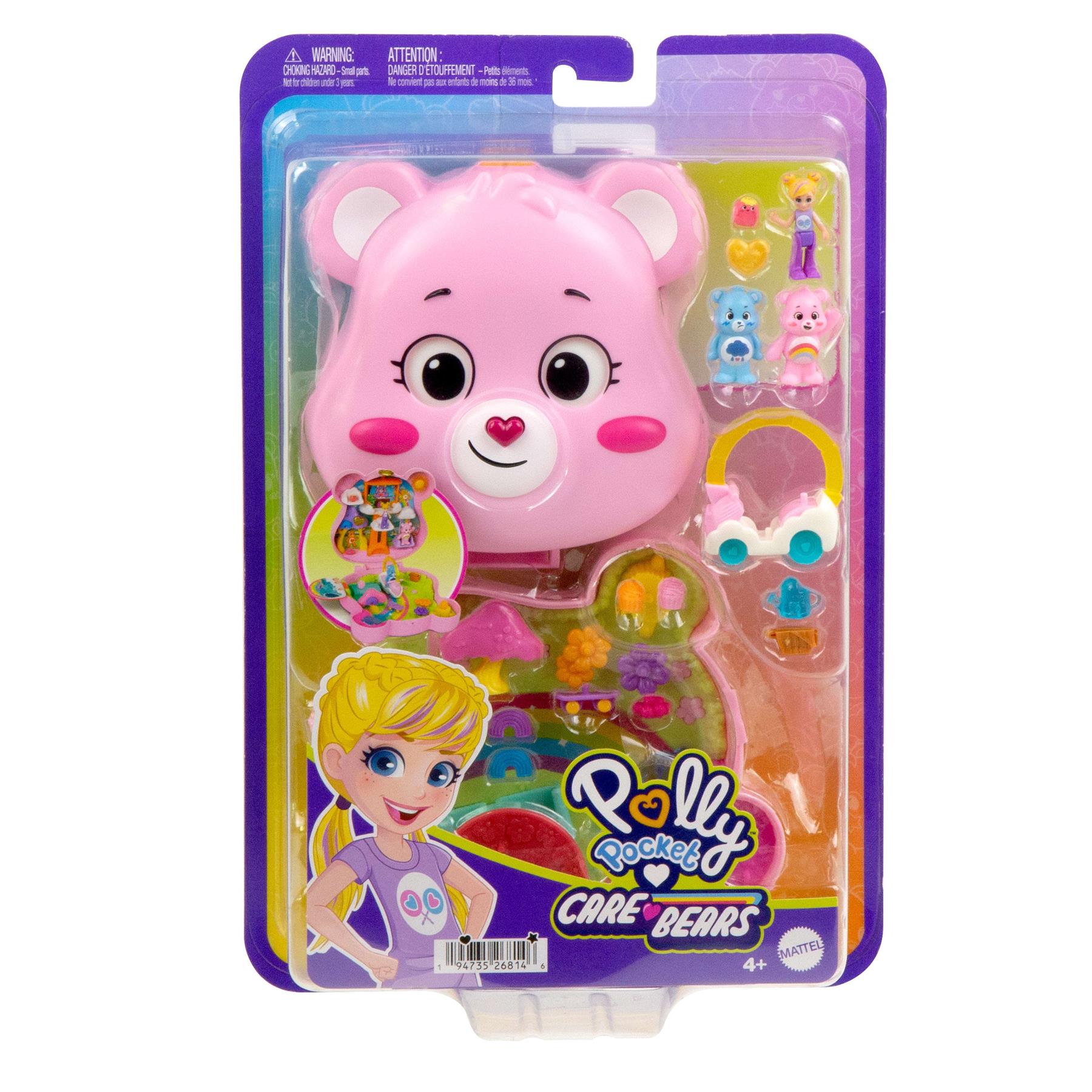 Polly Pocket x Care Bears Dolls & Playset
