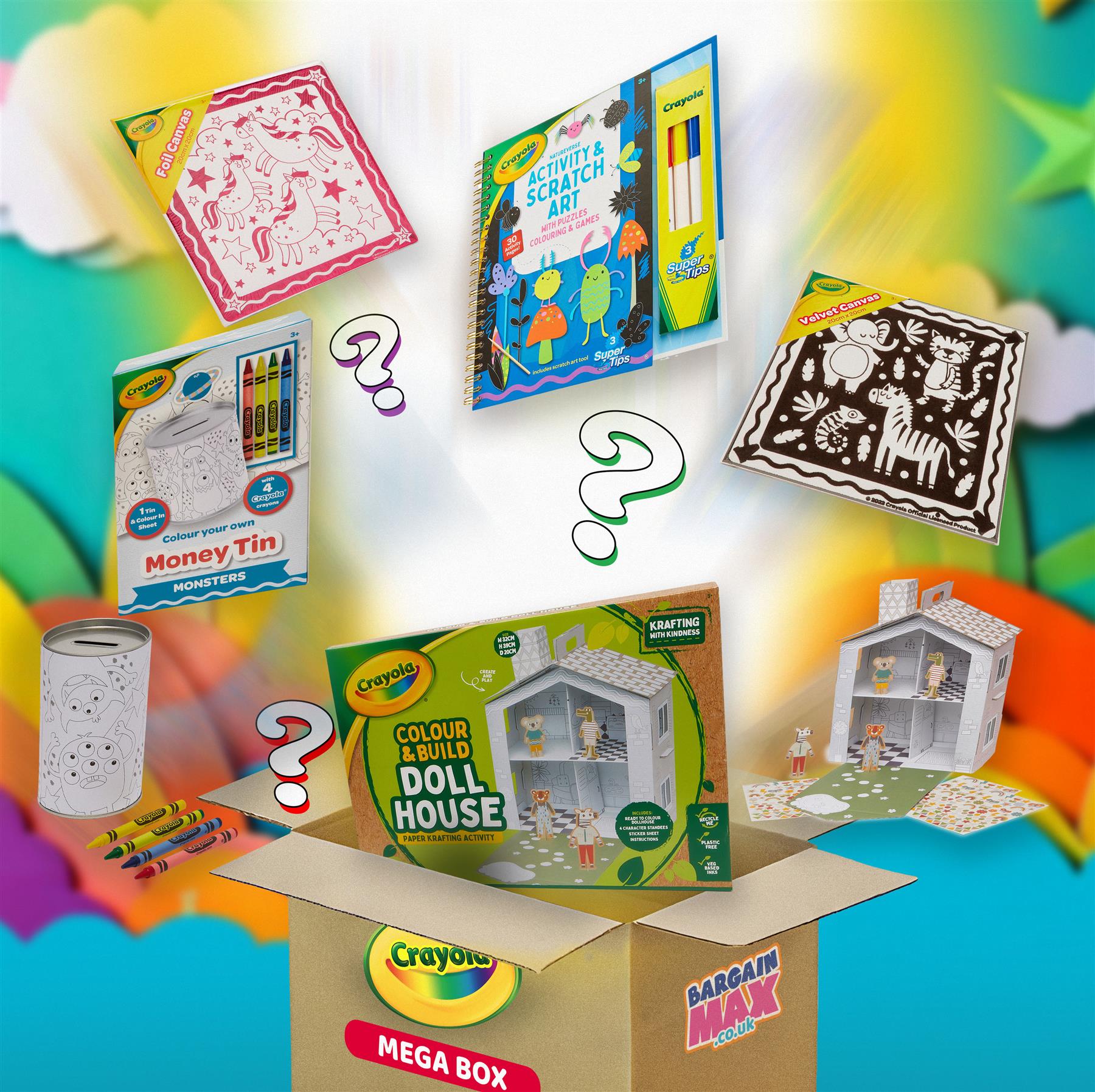 Crayola Large Creative Activity Bundle – 7 Pieces