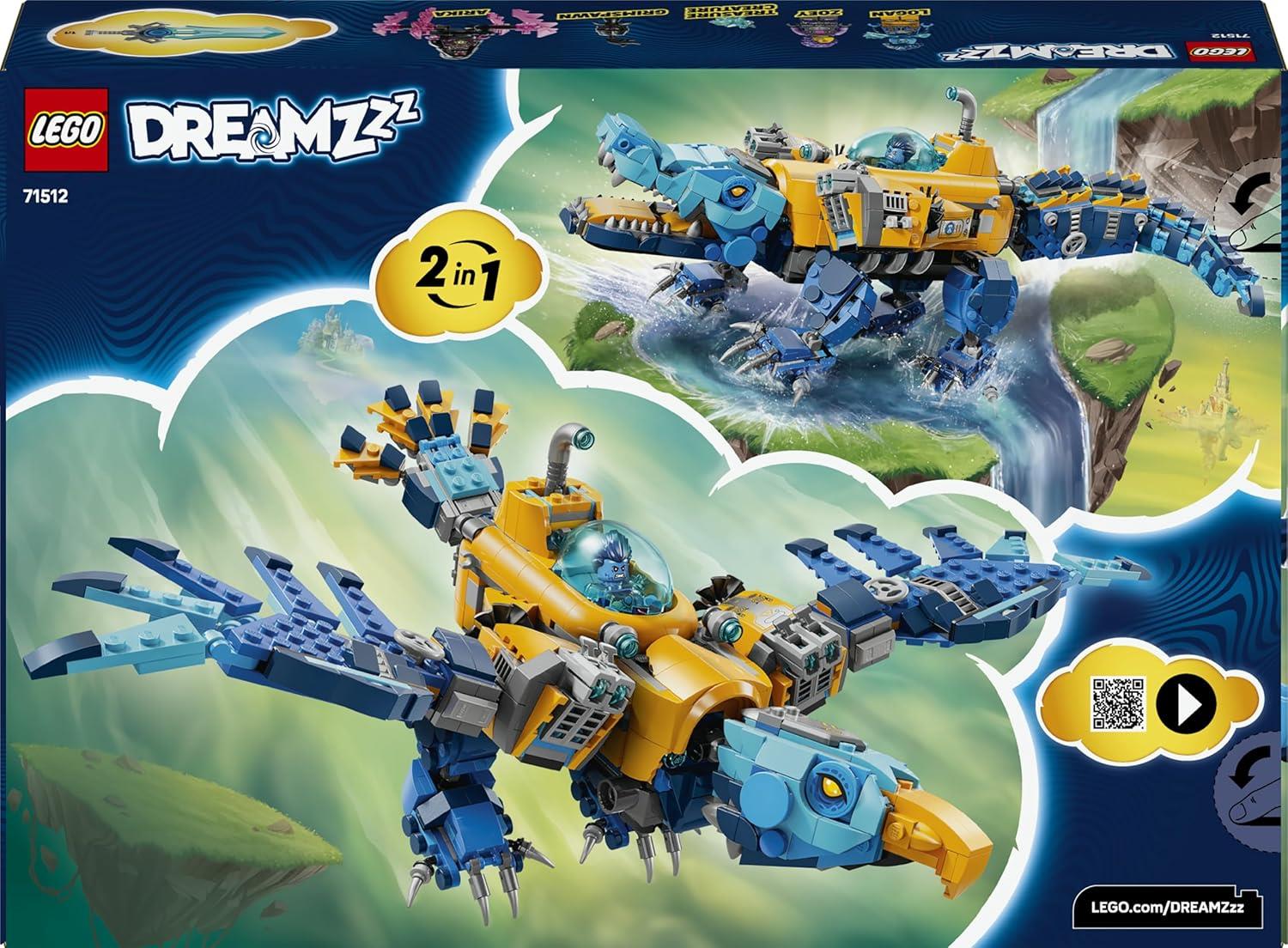 LEGO Dreamzzz Crocodile Submarine 71512